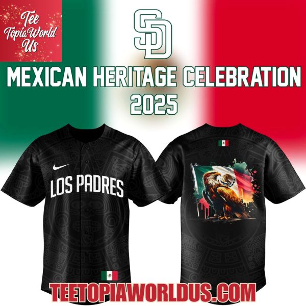 San Diego Padres x Mexican Heritage Celebration 2025 Baseball Jersey