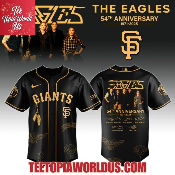 San Francisco Giants x Eagles Band Music Jersey 2025