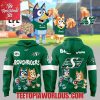 Essendon Bombers Bluey and Bingo Hoodie