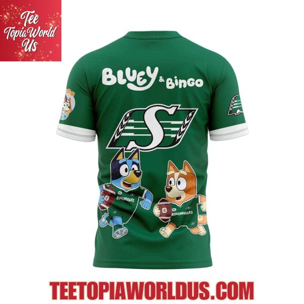Saskatchewan Roughriders Bluey and Bingo Hoodie