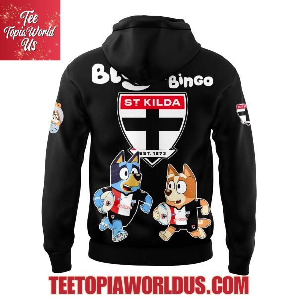 St Kilda Saints Bluey and Bingo Hoodie