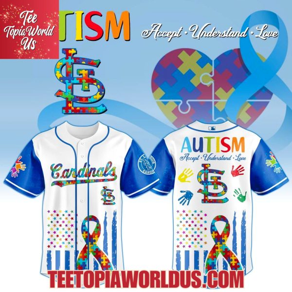 St. Louis Cardinals × Special Autism Awareness Month Limited Edition Jersey