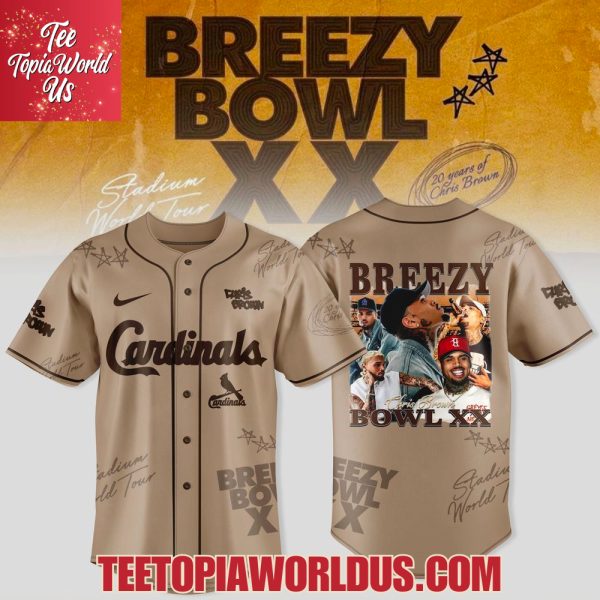 St. Louis Cardinals x Breezy Bowl XX World Tour Jersey