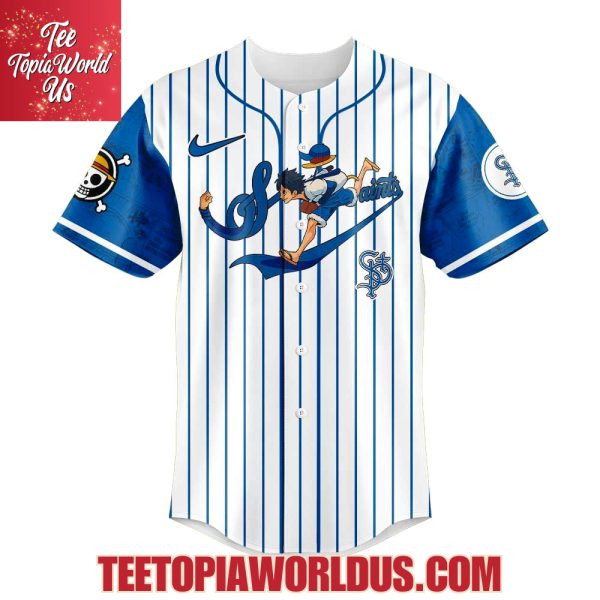 St. Paul Saints One Piece Straw Hat Luffy Gear 5 Jersey