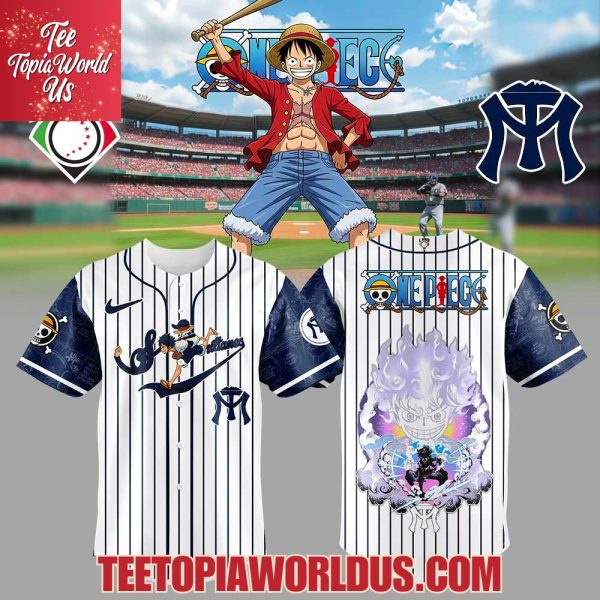 Sultanes de Monterrey One Piece Luffy Gear 5 Jersey
