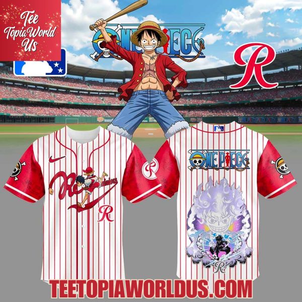Tacoma Rainiers Straw Hat Luffy Gear 5 Jersey