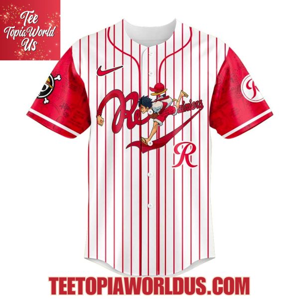 Tacoma Rainiers Straw Hat Luffy Gear 5 Jersey