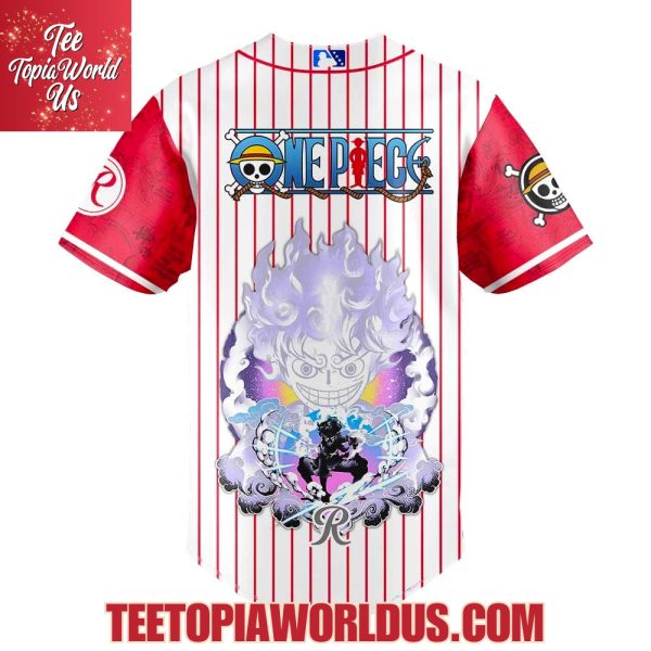 Tacoma Rainiers Straw Hat Luffy Gear 5 Jersey