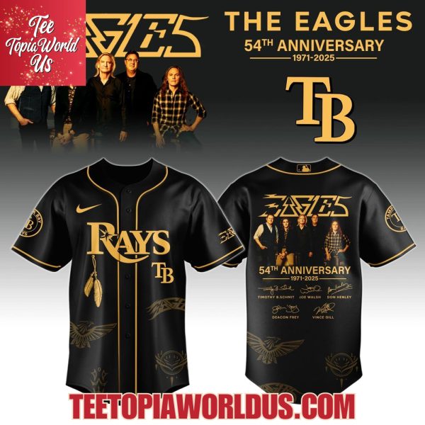 Tampa Bay Rays x Eagles Band Music Jersey 2025