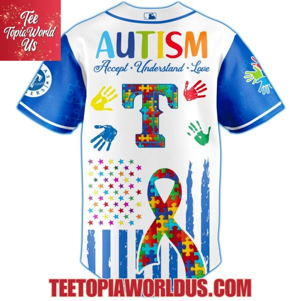 Texas Rangers × Special Autism Awareness Month Limited Edition Jersey