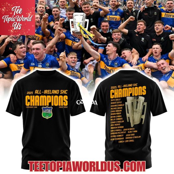 Tipperary GAA All-Ireland Champions 2025 T-Shirt, Hoodie