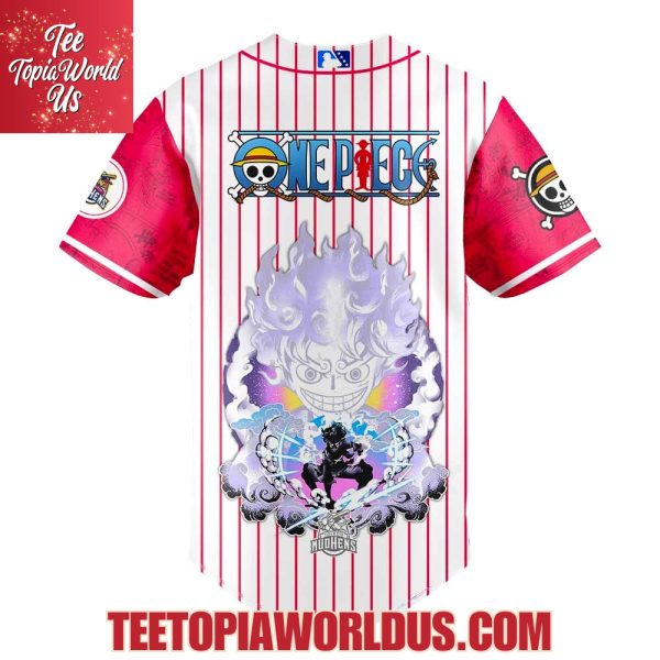 Toledo Mud Hens Straw Hat Luffy Gear 5 Jersey