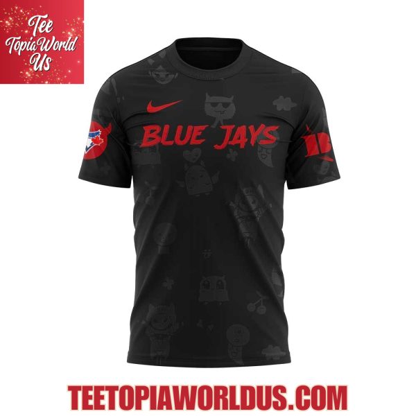 Toronto Blue Jays Baby Monster 1Sst World Tour 2025 Signature Black T-Shirt, Hoodie