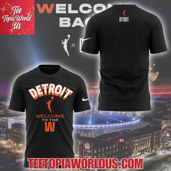 Welcome to the WNBA Detroit Tshirt
