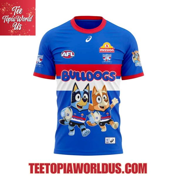 Western Bulldogs Bluey and Bingo Hoodie
