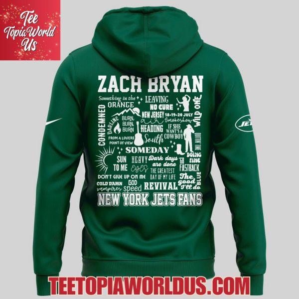 Zach Bryan x New York Jets Hoodie 2025