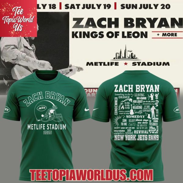 Zach Bryan x New York Jets Hoodie 2025