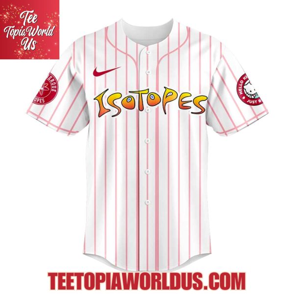 Albuquerque Isotopes x Hello Kitty 2025 Jersey