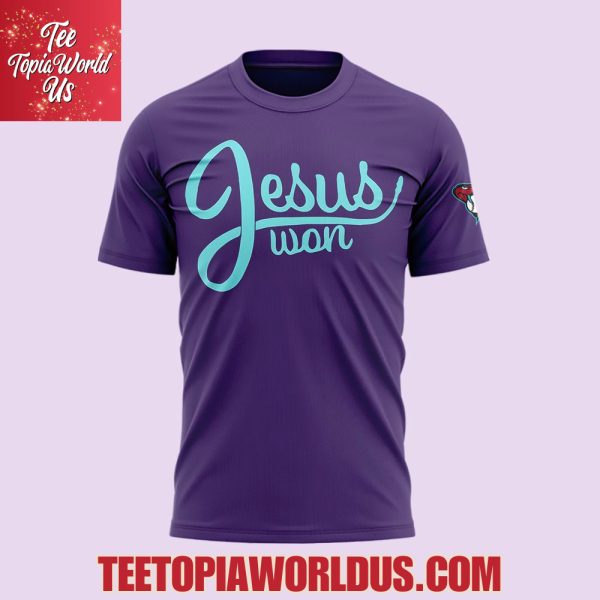 Arizona Diamondbacks Jesus Won 2025 T-Shirt