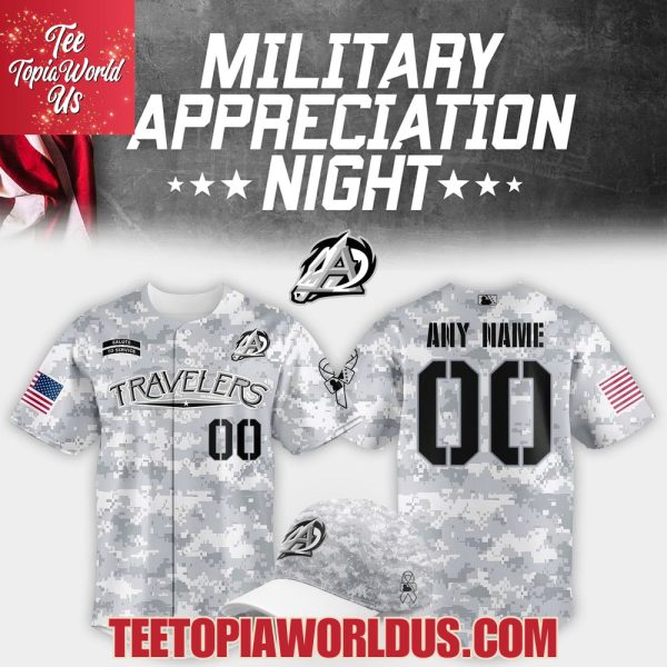 Arkansas Travelers Military Appreciation Night 2025 Baseball Jersey