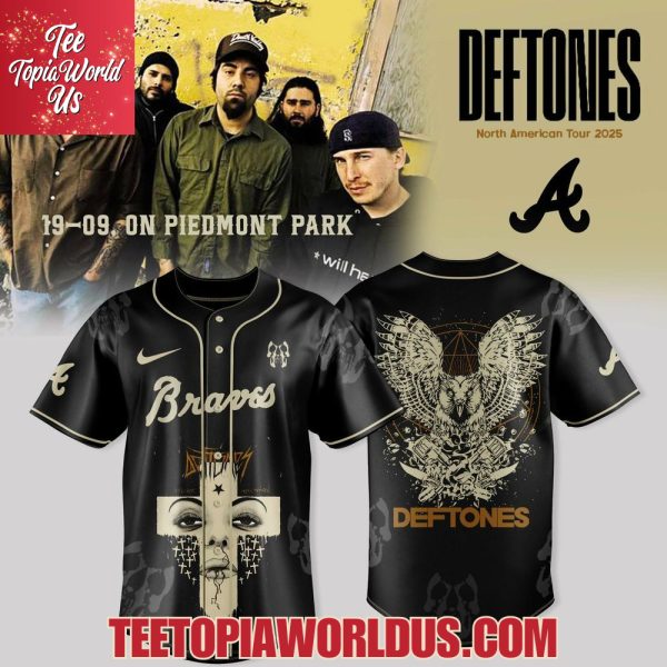 Atlanta Braves x Deftones North American Tour Fall 2025 Jersey