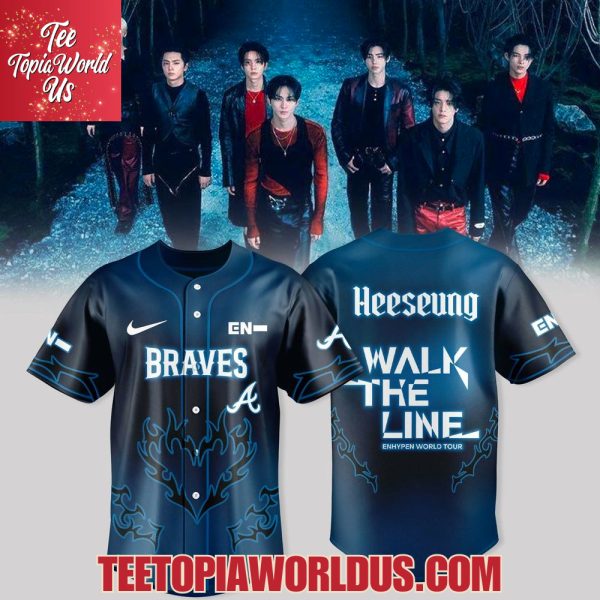 Atlanta Braves x ENHYPEN Walk The Line Jersey
