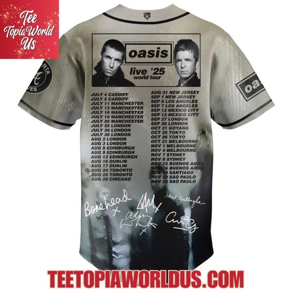 Atlanta Braves x Oasis Reunion Tour ’25 Baseball Jersey