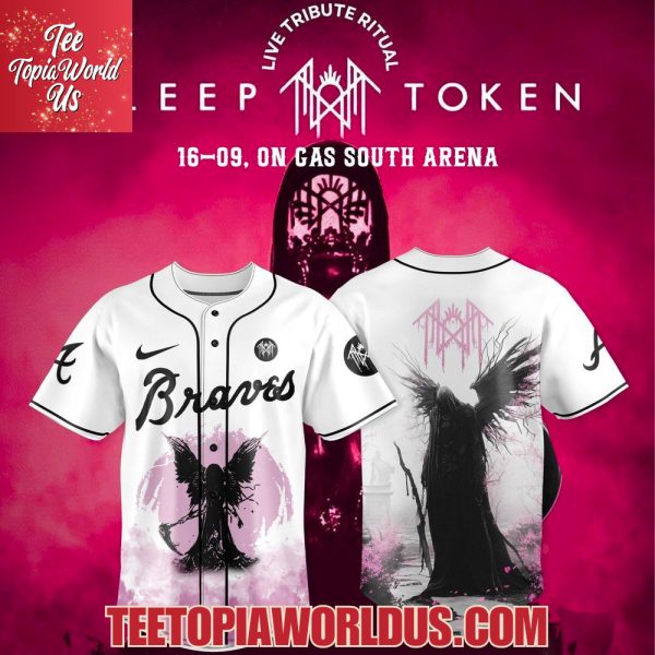 Atlanta Braves x Sleep Token: Even in Arcadia Tour Merch Jersey