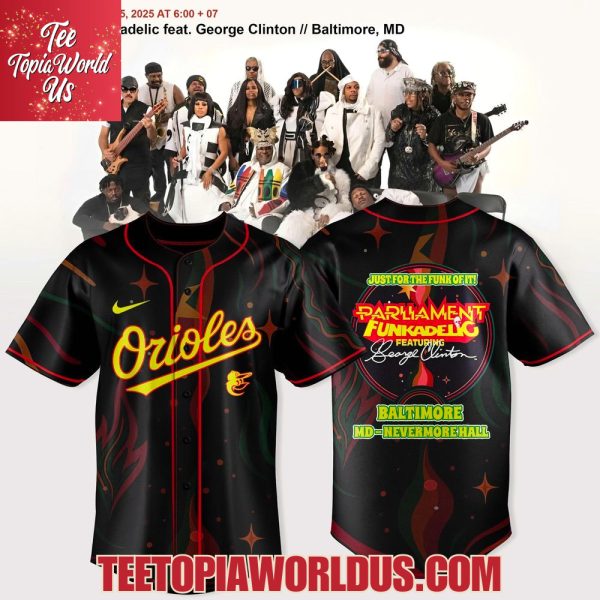 Baltimore Orioles x Funkadelic Jersey