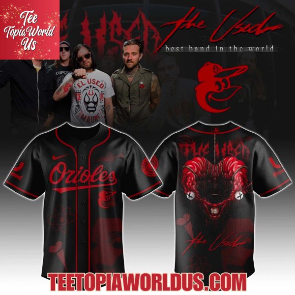 Baltimore Orioles x The Used Best Band In The World Jersey