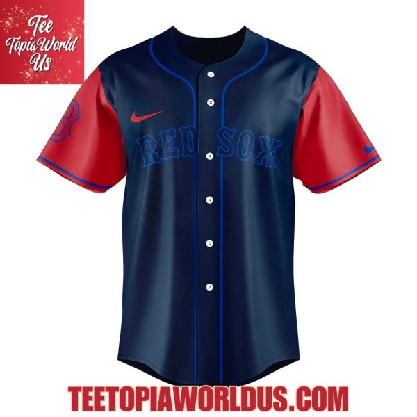 Boston Red Sox Let’s Cartoon Logo Collection Jersey