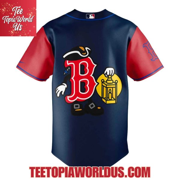 Boston Red Sox Let’s Cartoon Logo Collection Jersey