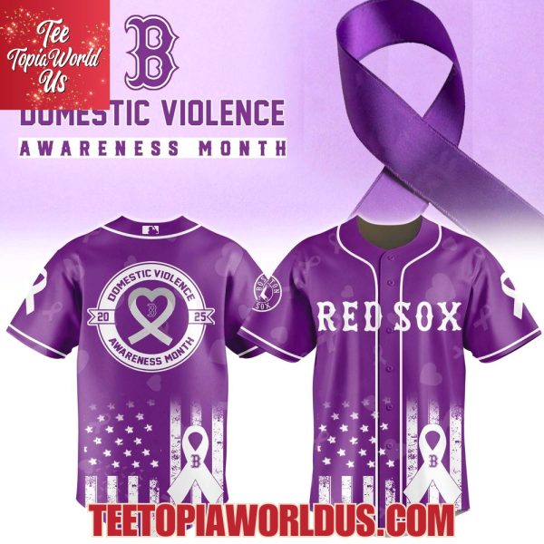 Boston Red Sox x Domestic Violence Awareness Month 2025 Jersey