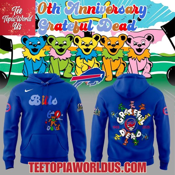 Buffalo Bills 60th Anniversary Grateful Dead Hoodie