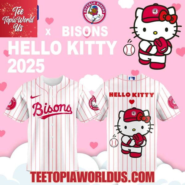 Buffalo Bisons x Hello Kitty 2025 Jersey