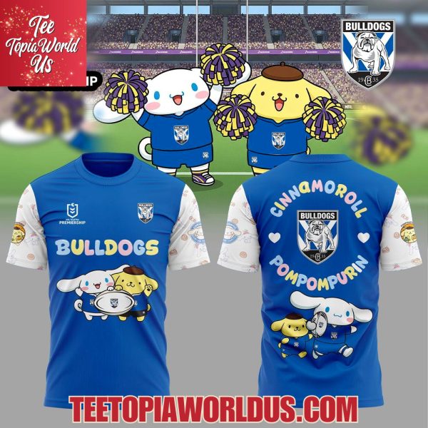 Canterbury-Bankstown Bulldogs Cinnamoroll and Pompompurin T-Shirt, Hoodie
