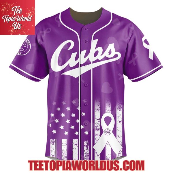 Chicago Cubs x Domestic Violence Awareness Month 2025 Jersey