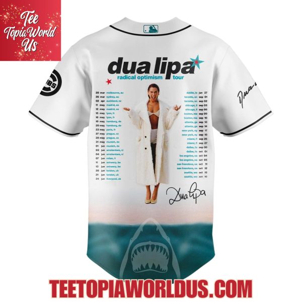 Chicago Cubs x dua lipa radical optimism Tour 2025 Jersey