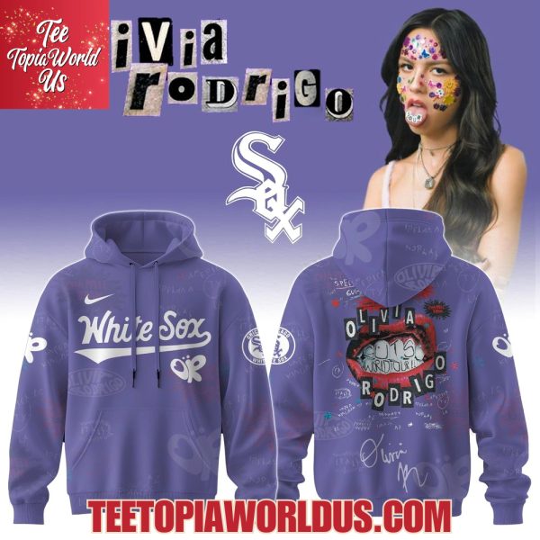 Chicago White Sox x Olivia Rodrigo GUTS World Tour 2025 Hoodie
