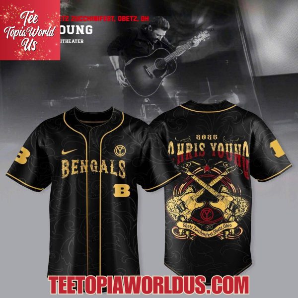 Chris Young x Cincinnati Bengals Obetz Zucchinifest 2025 Jersey