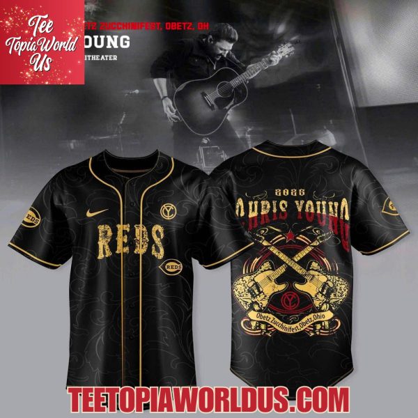 Chris Young x Cincinnati Reds Obetz Zucchinifest 2025 Jersey