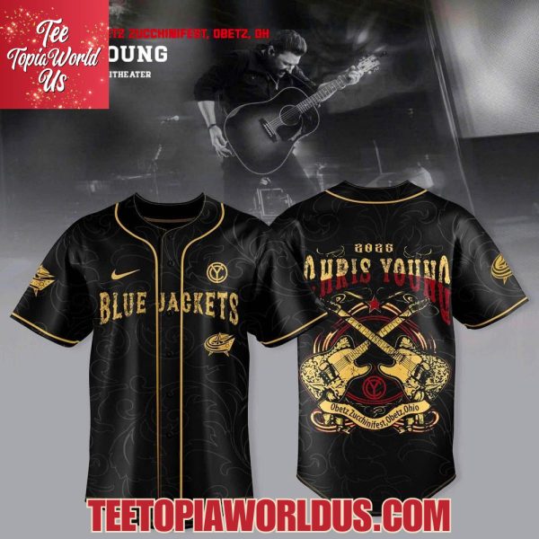Chris Young x Columbus Blue Obetz Zucchinifest 2025 Jersey