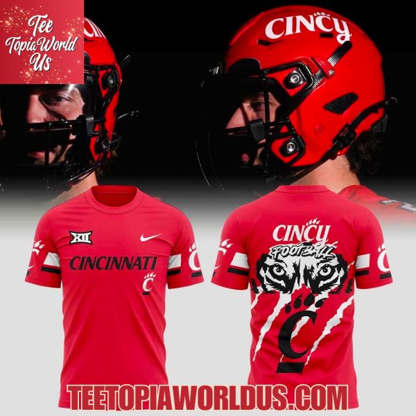 Cincinnati Bearcats Reppin’ Our Red Uniform T-Shirt, Hoodie