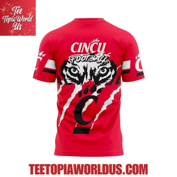 Cincinnati Bearcats Reppin’ Our Red Uniform T-Shirt, Hoodie