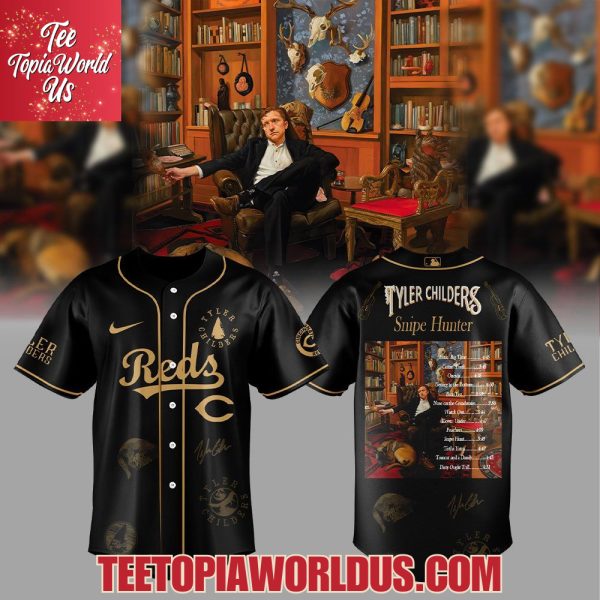 Cincinnati Reds Snipe Hunter x Tyler Childers On the Road Tour Jersey