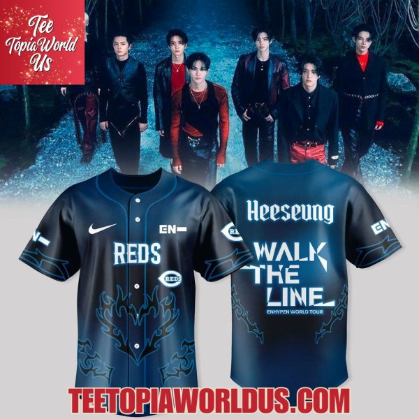 Cincinnati Reds x ENHYPEN Walk The Line Jersey