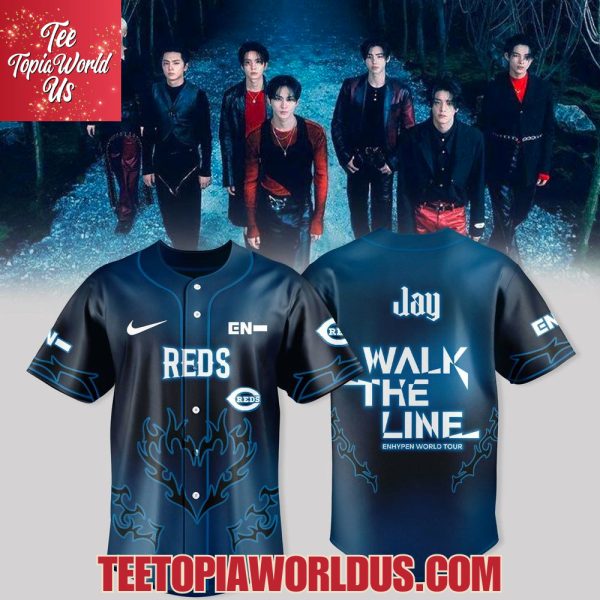 Cincinnati Reds x ENHYPEN Walk The Line Jersey