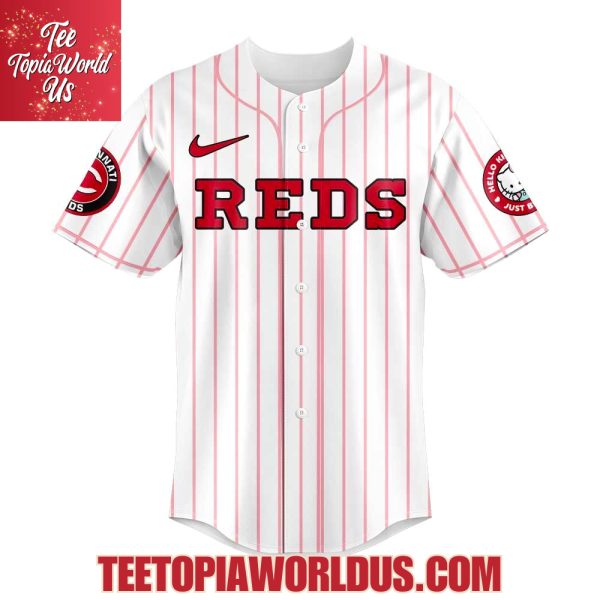 Cincinnati Reds x Hello Kitty 2025 Baseball Jersey
