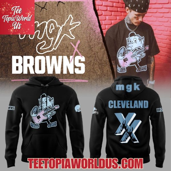 Cleveland Browns MGK Collection Black Hoodie