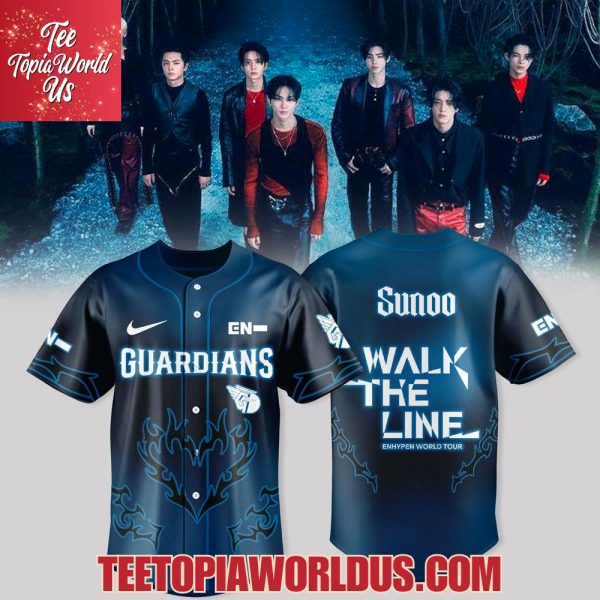 Cleveland Guardians x ENHYPEN Walk The Line Jersey
